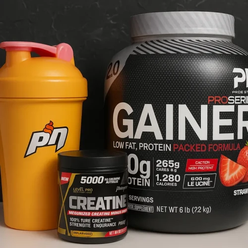 Gainer PN 2.7kg + Creatine PN 200g + Shaker