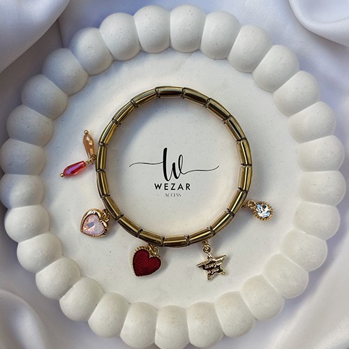 Bracelet Fitiches Cœur