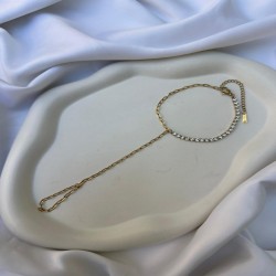 Bracelet-Bague Élégant