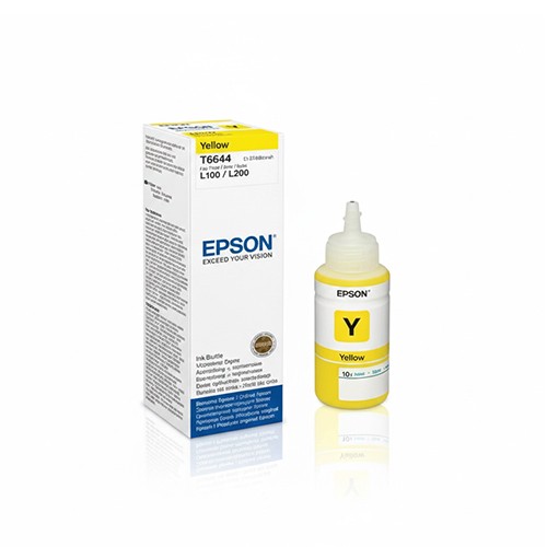 Bouteille D'encre EPSON T6644 - Jaune