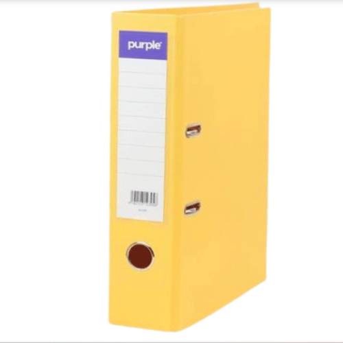 Classeur à Levier Essential Purple Dos 75mm Bleu