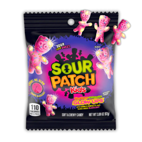Sour Patch Kids Glow Strawberry & Watermelon