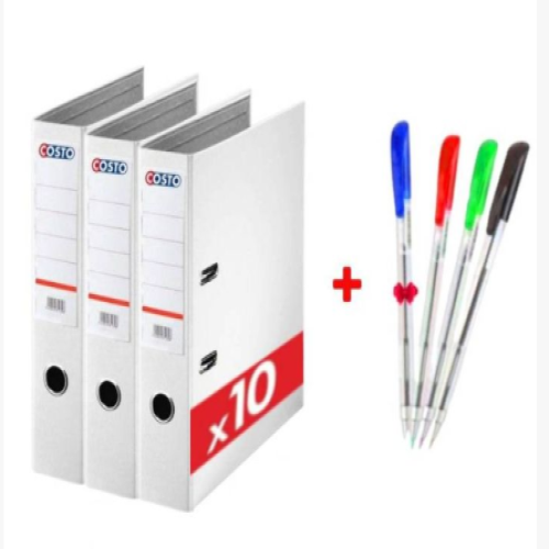 Classeur à Levier Purple Dos 55 Violet