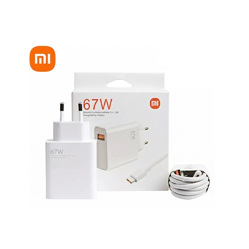 Chargeur Xiaomi 67W avec câble type-C