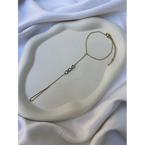 Bracelet-Bague Élégant
