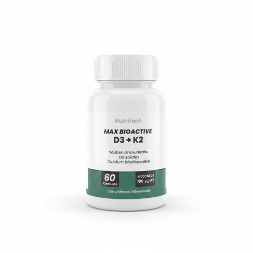 Vitamine D3 + K2 Nutritech