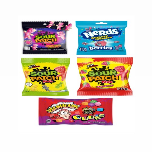 Box sour candy