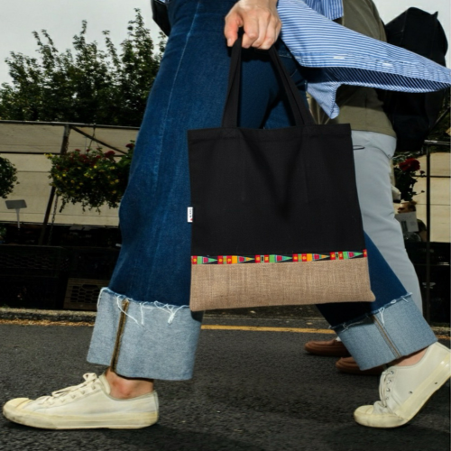 Sac Handmade en Laine – Zebra Design