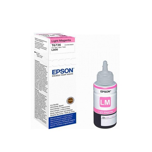 Bouteille D'encre EPSON Original T6736 - Magenta Clair