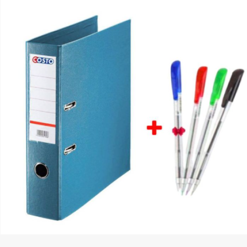 Paquet de 100 Pochettes Coin PP Costo Vert