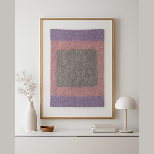 Tableaux décoratifs en laine luxueuse