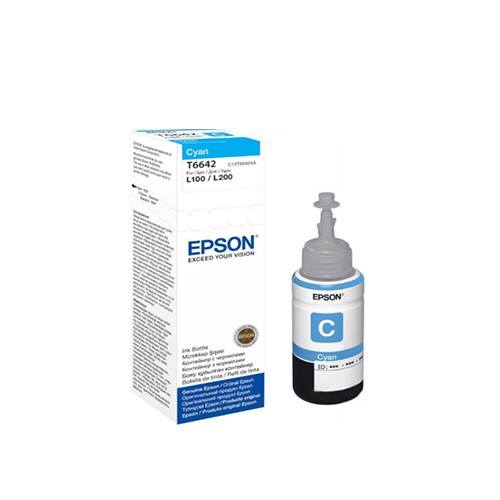 Bouteille D'encre EPSON T6642 - Cyan